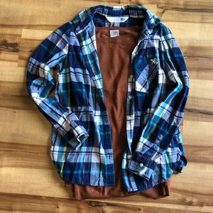 Old Navy | Plaid Button Down | Size M